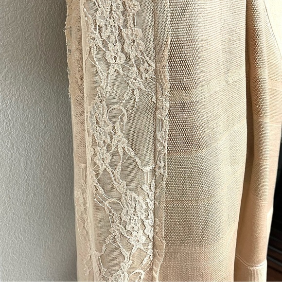 Collectiva Concepcion Woman Classy Peach Lace Dress Size 8 - Picture 7 of 16